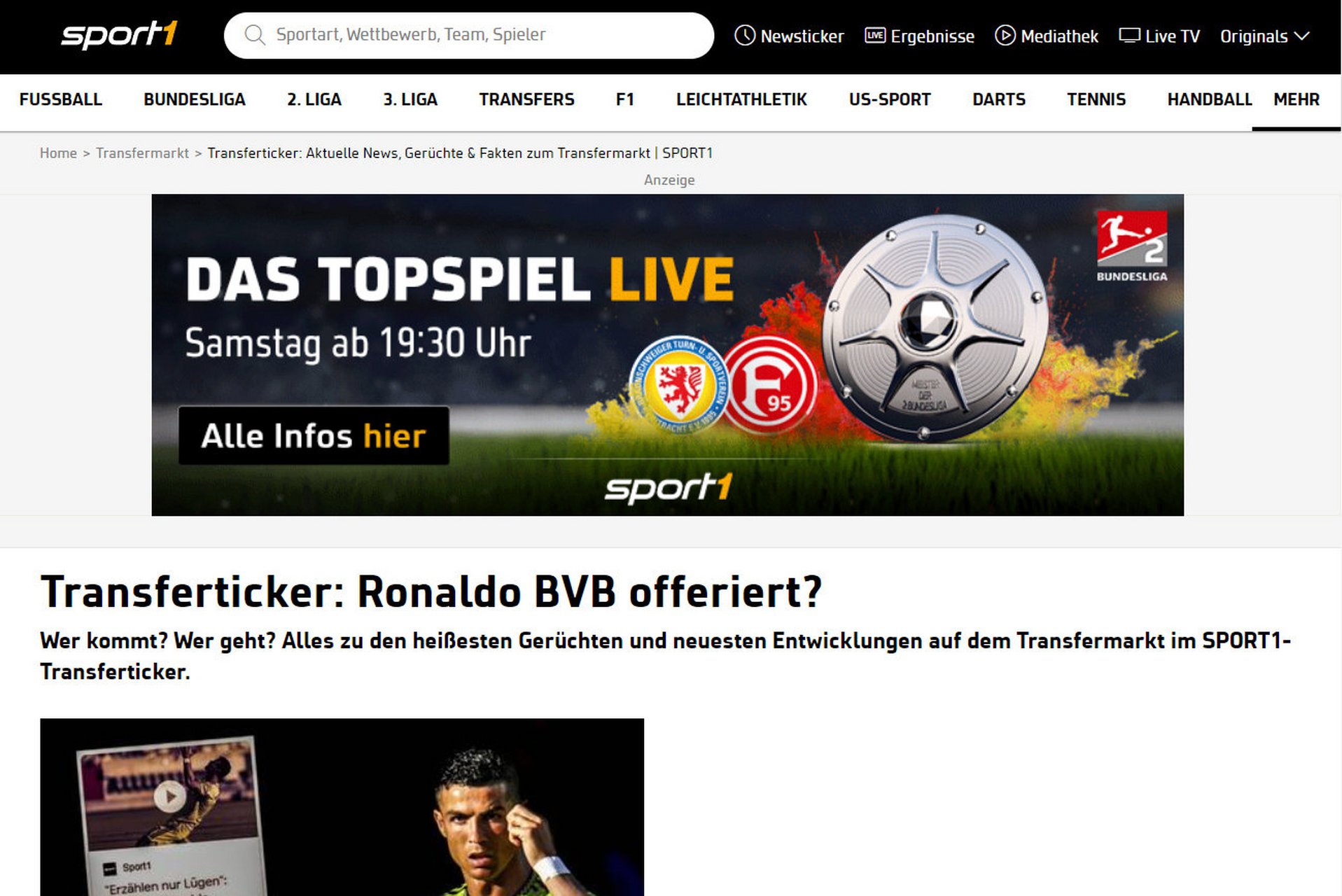 爱游戏入口-波兰逆转多特蒙德，C罗刷新纪录